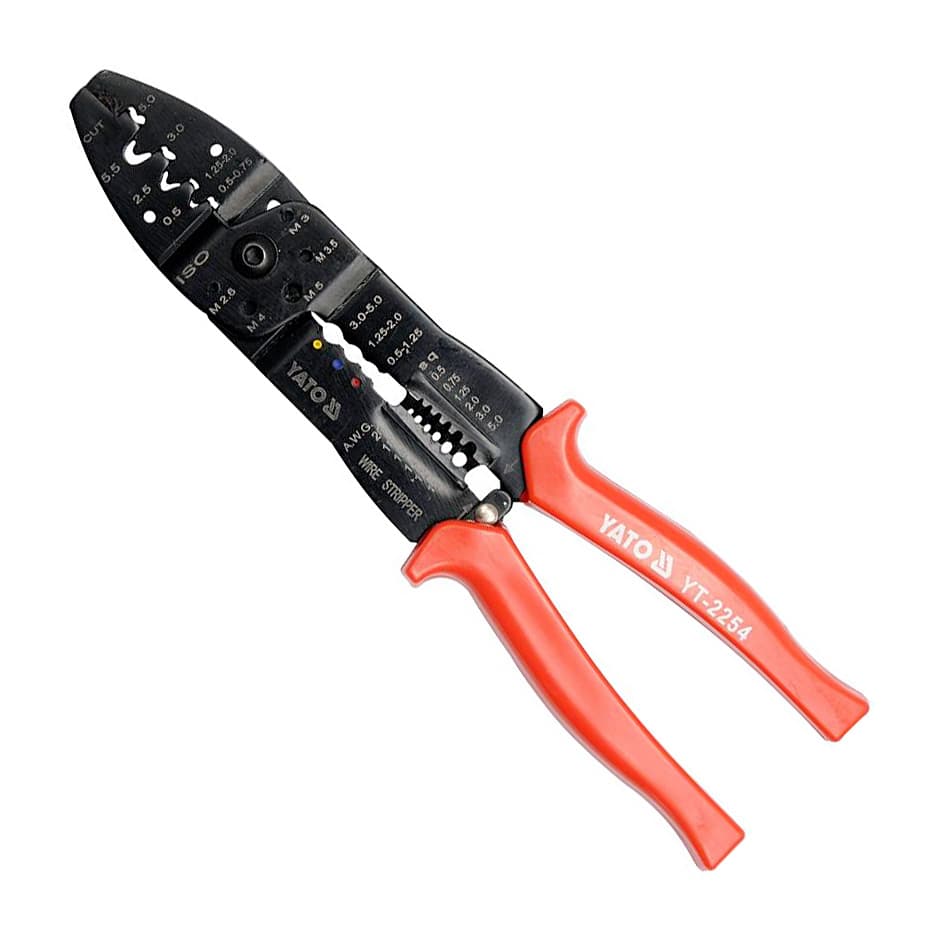 Yu♡ Cleste sertizat conectori 250 mm lama 4mm Yato YT-2254 -